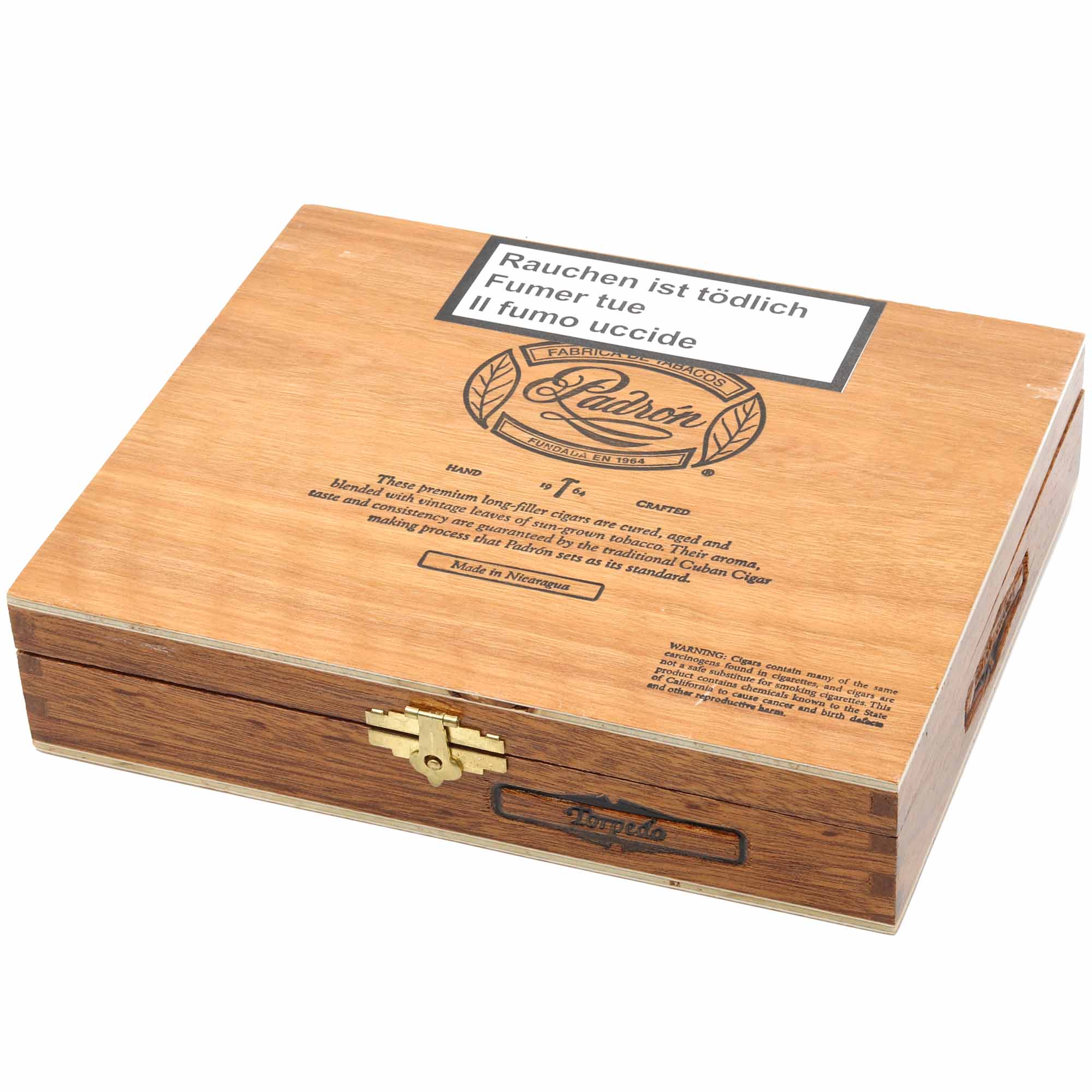 padron-1926-torpedo-20 Padron 1964 Anniversary Torpedo Naturale
