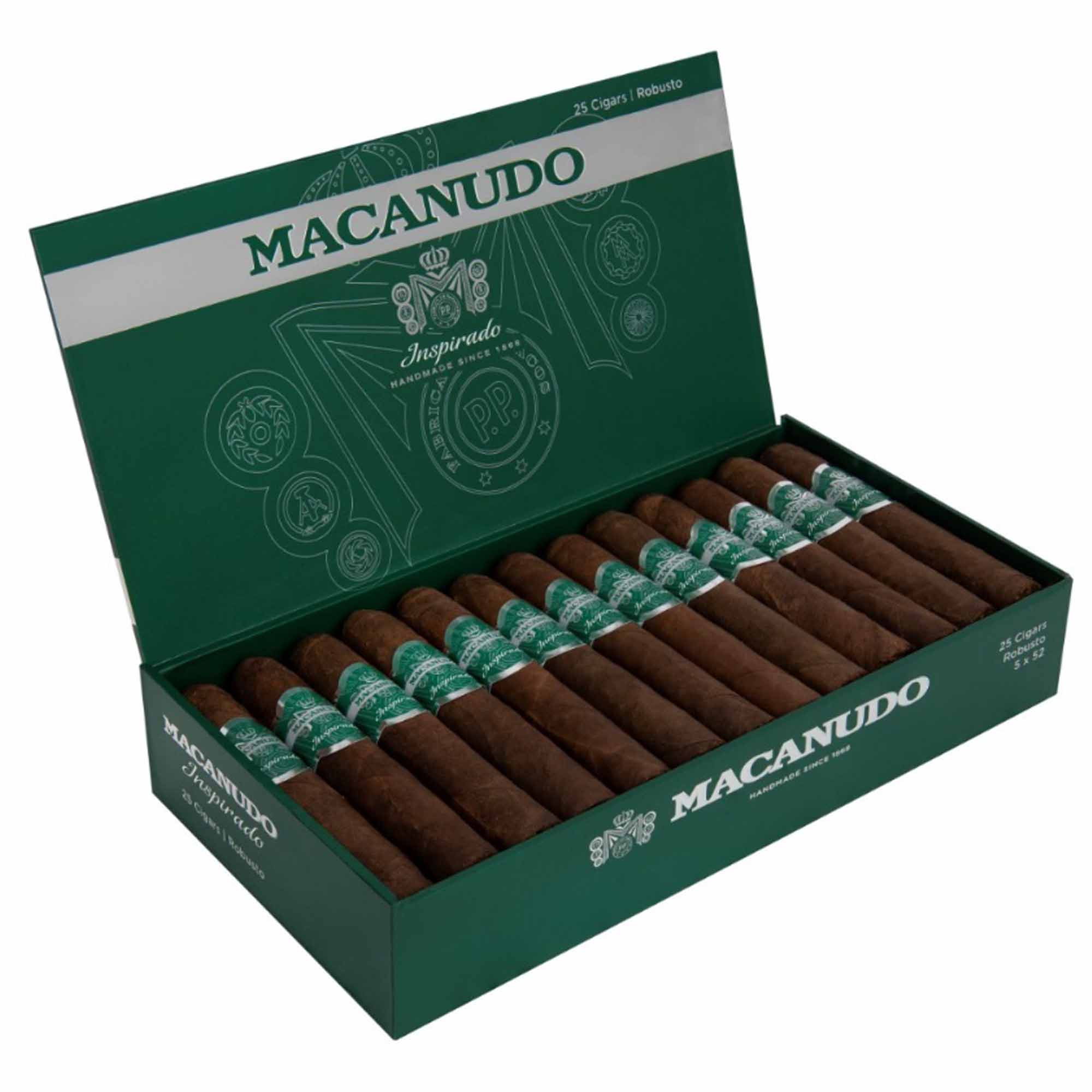 macanudo-inspirado-green-robusto-25s Macanudo Inspirado Green Robusto
