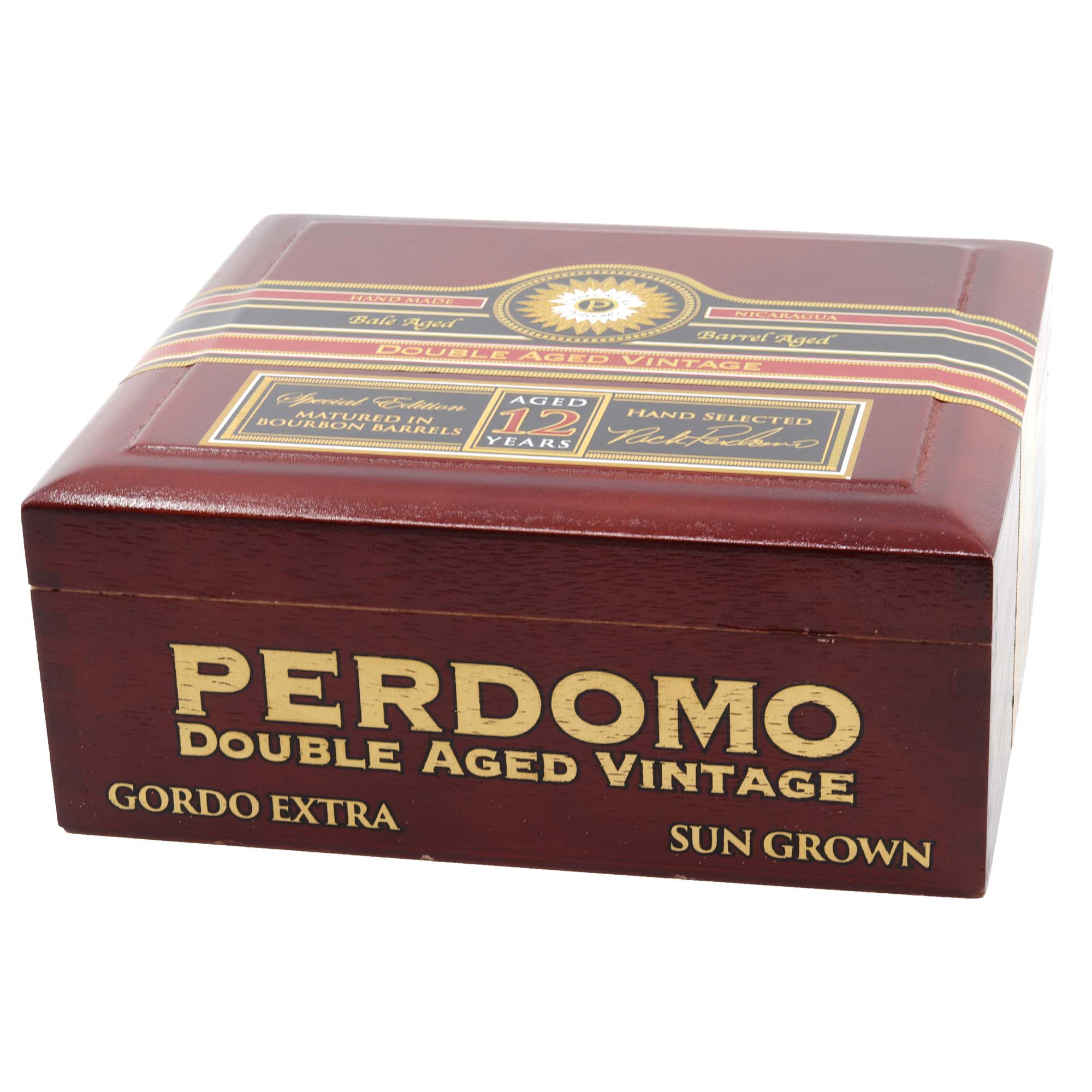 Perdomo-DA-12-Gordo-Extra-Sun-Grown-24 boîtes Perdomo DA12YV Sun Grown Gordo Extra