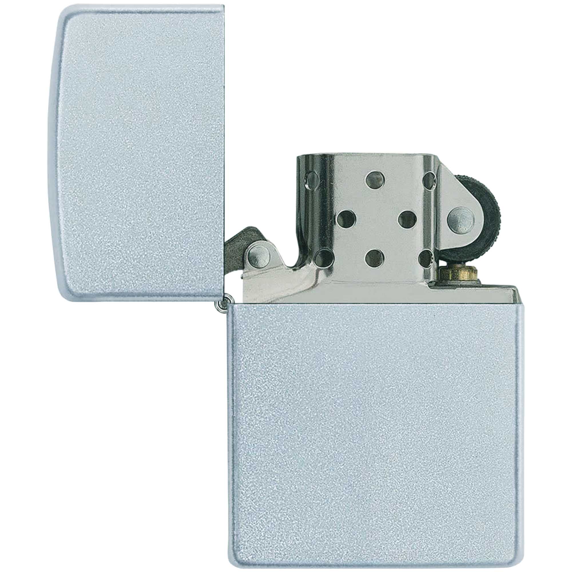 Zippo Chrome Satin