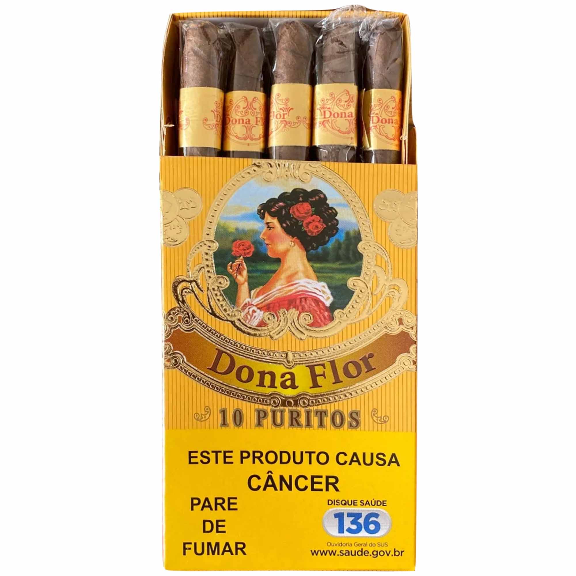Dona Flor-mata-fina-puritos Dona Flor Mata Fina Puritos confezione da 10 pezzi