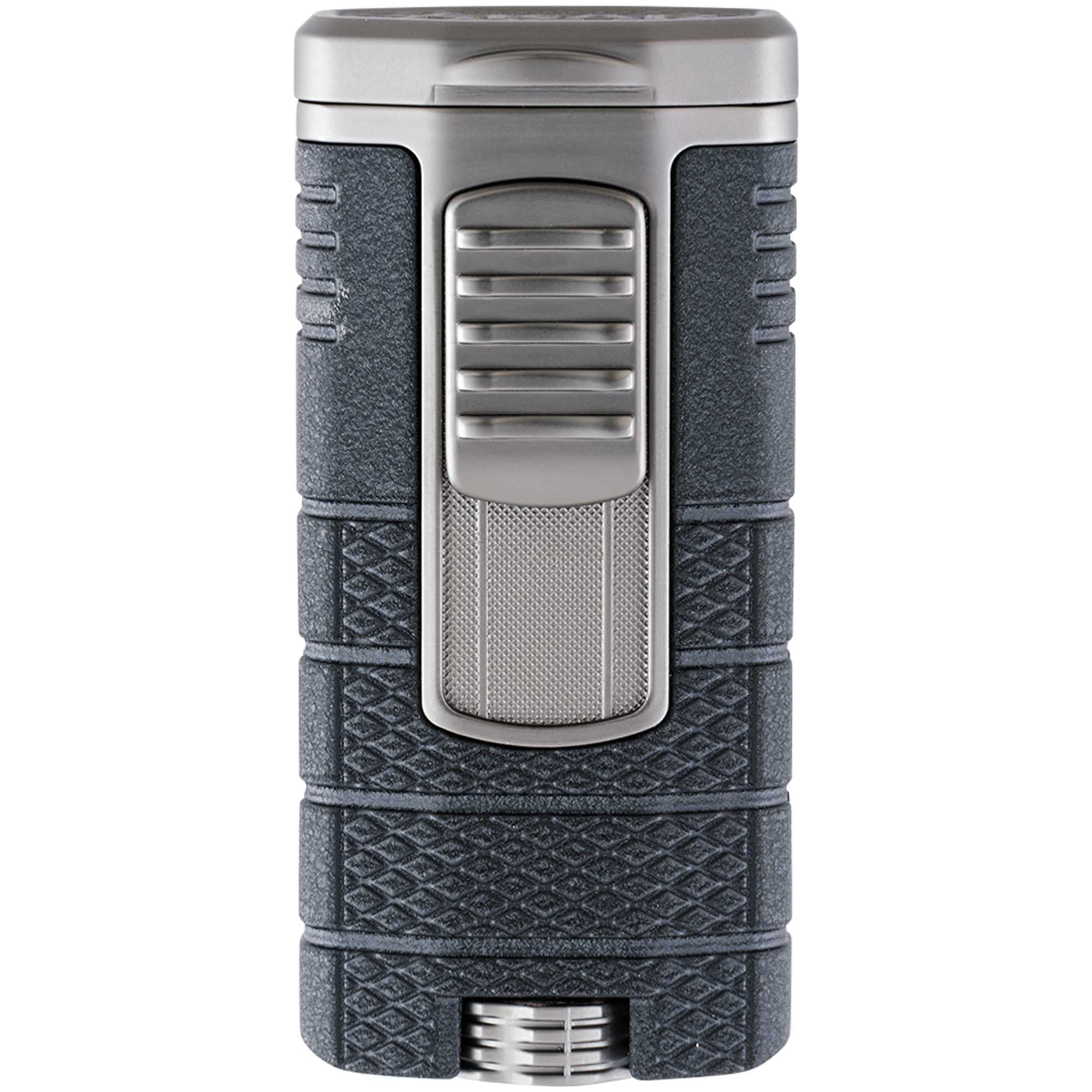 xikartacticaljetlighter553BKGN01 Xikar Tactical Triple Jet Gunmetal - Nero 553BKGM