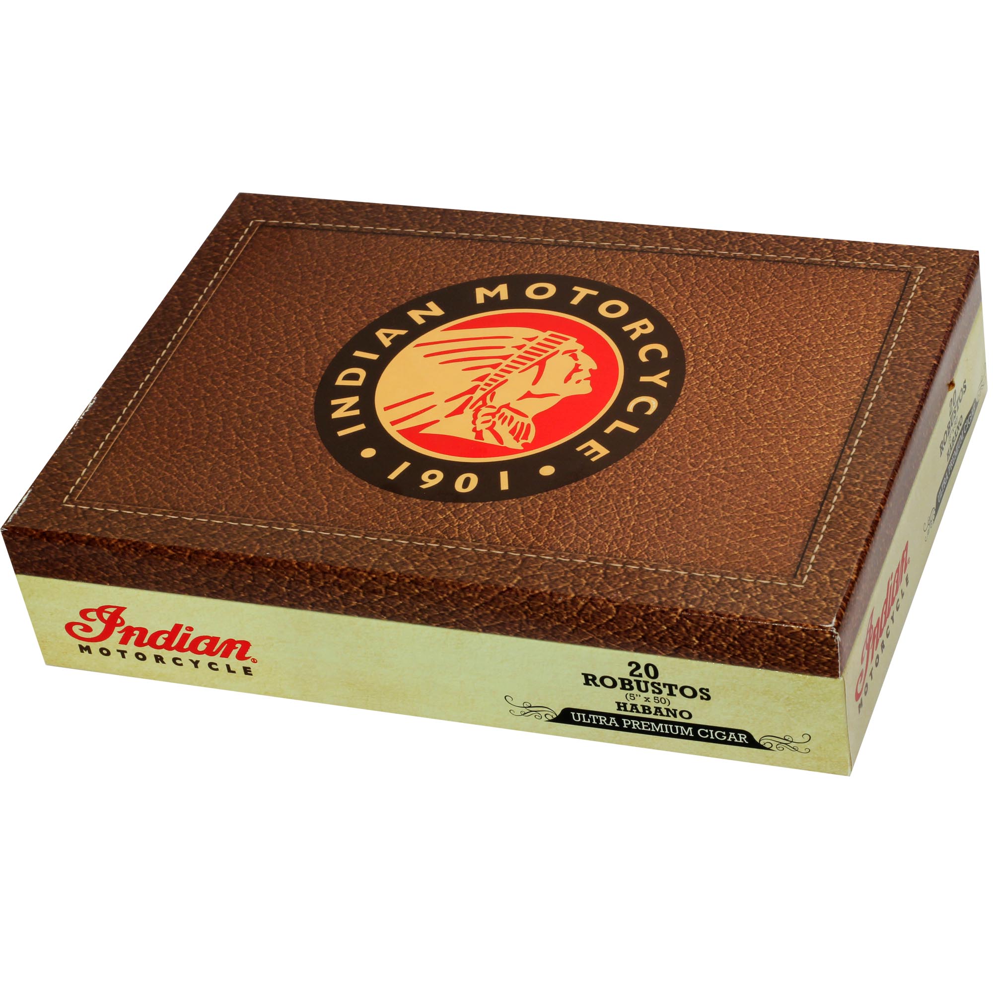 indian_motorcycle_habano_robusto_20s Indian Motorcycle Cigare Robusto