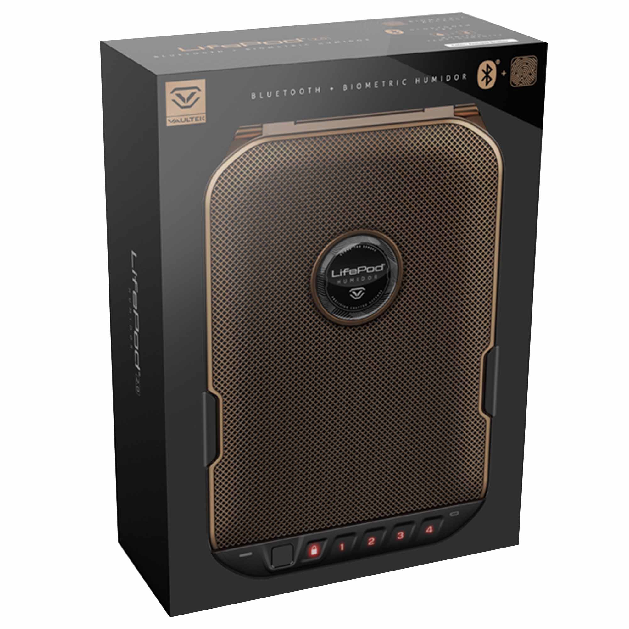 Vaultek LifePod Humidor 2.0 Biometrico