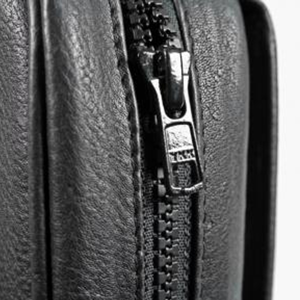 Rattray's 3 pipe bag black leather PB2