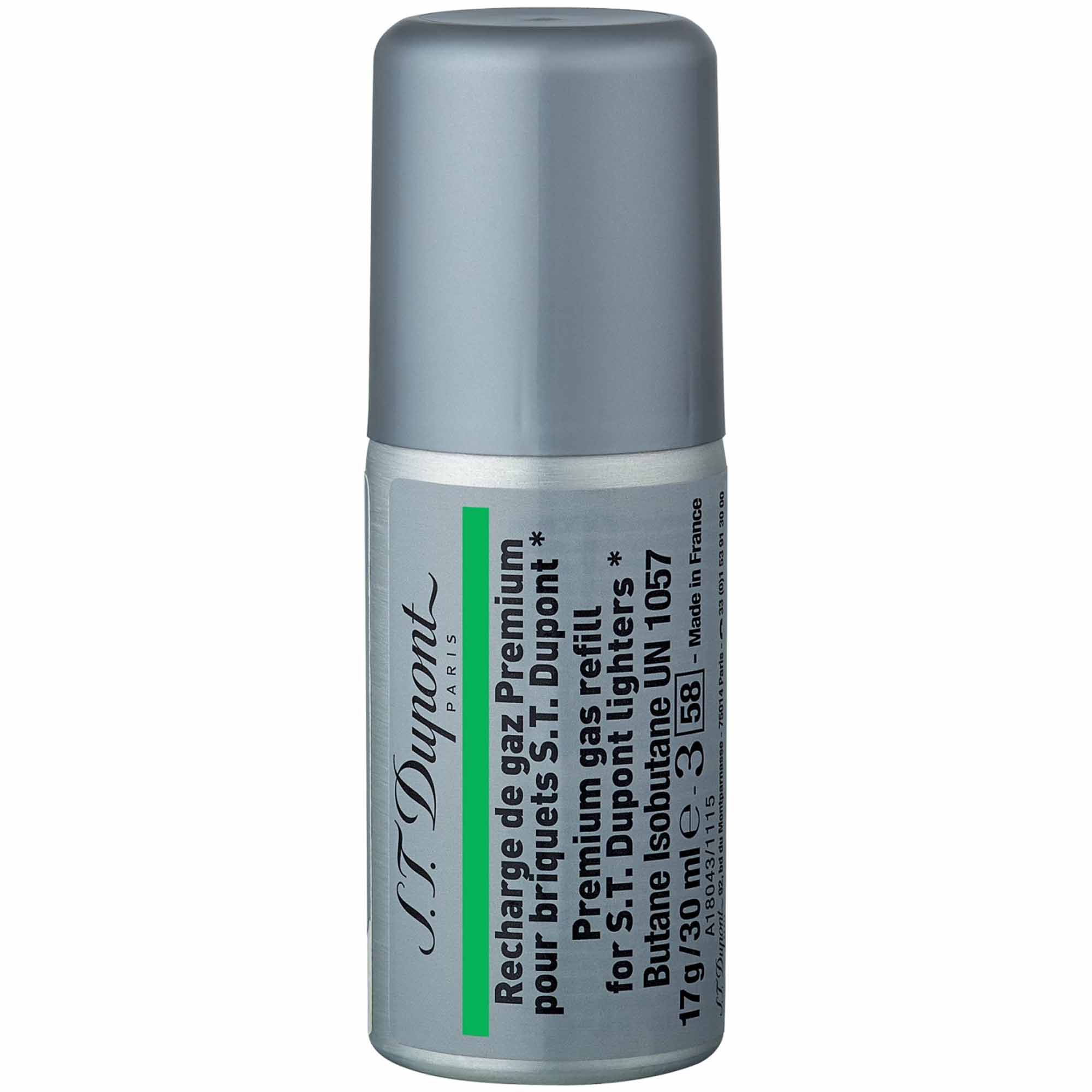 stdupontgas30mlgrn S.T. Dupont gas per accendini verde 30ml