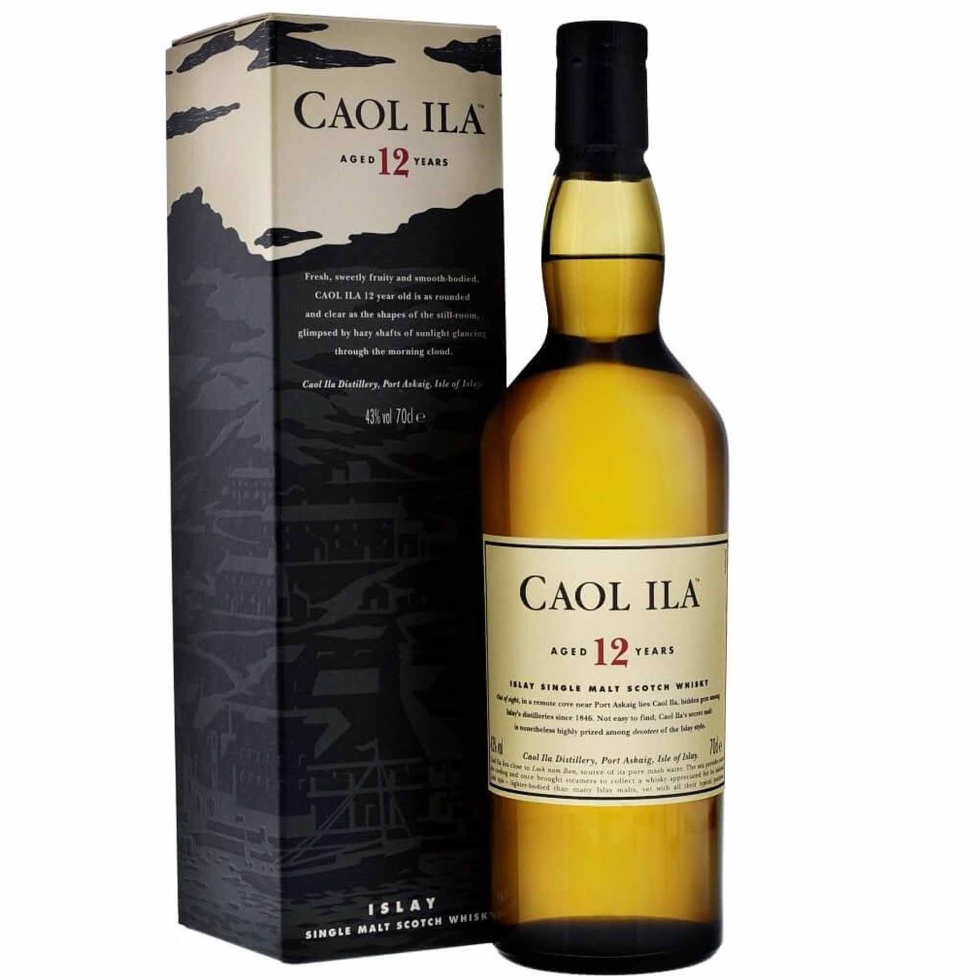 caol-ila-12-years-single-malt-whisky-70cl Caol Ila 12 Years Single Malt Whisky 70cl