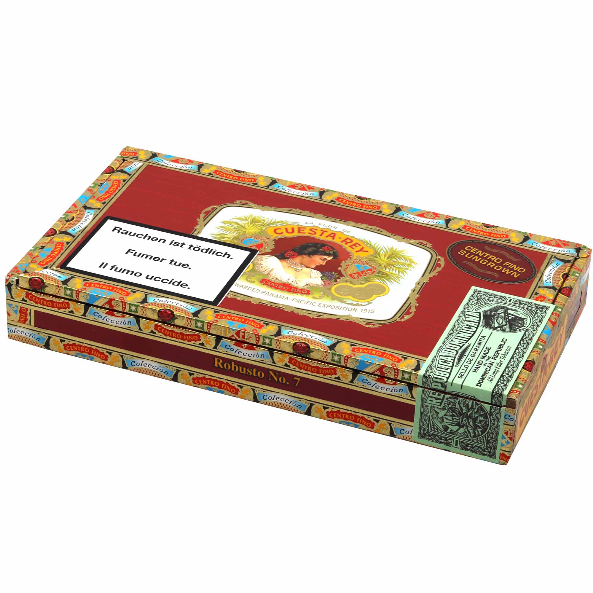 questa-rey-centro-fino-robusto-no7-10s Cuesta Rey Centro Fino Robusto No. 7 Coffret de 10 cigares
