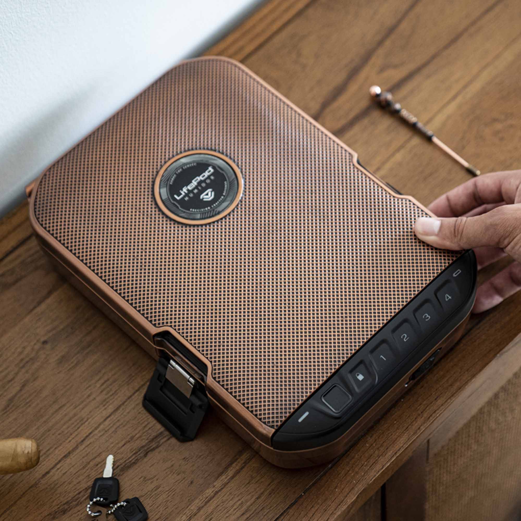 Vaultek LifePod Humidor 2.0 Biometrico