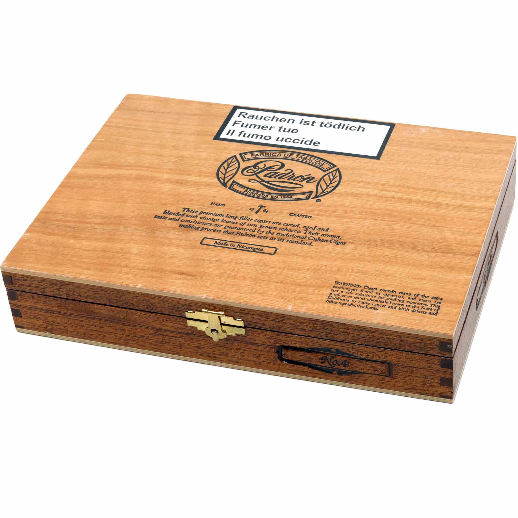 padron1964no425s Padron 1964 Anniversary No. 4 Natural