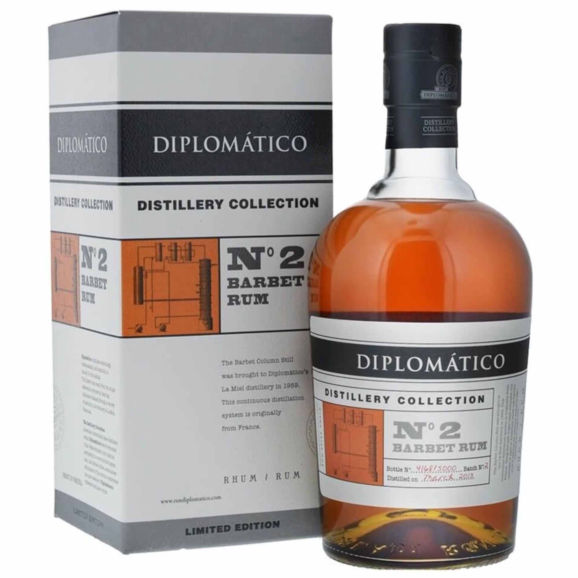 diplomatico-distilleria-collection-no-2-barbet-still-70cl Diplomatico Distillery Collection No 2 Barbet Still 70cl