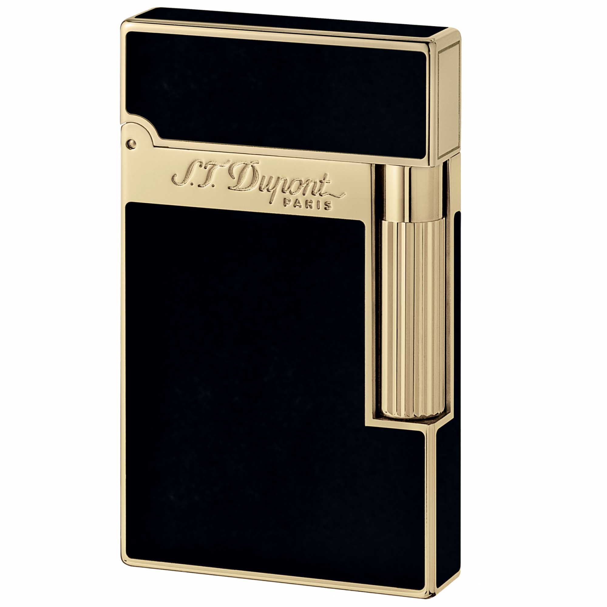 st-dupont-ligne-2-gold-naturlack-schwarz-016884-014GRbNSWzOwQG7 S.T. Dupont Ligne 2 Gold & Black Natural Lacquer