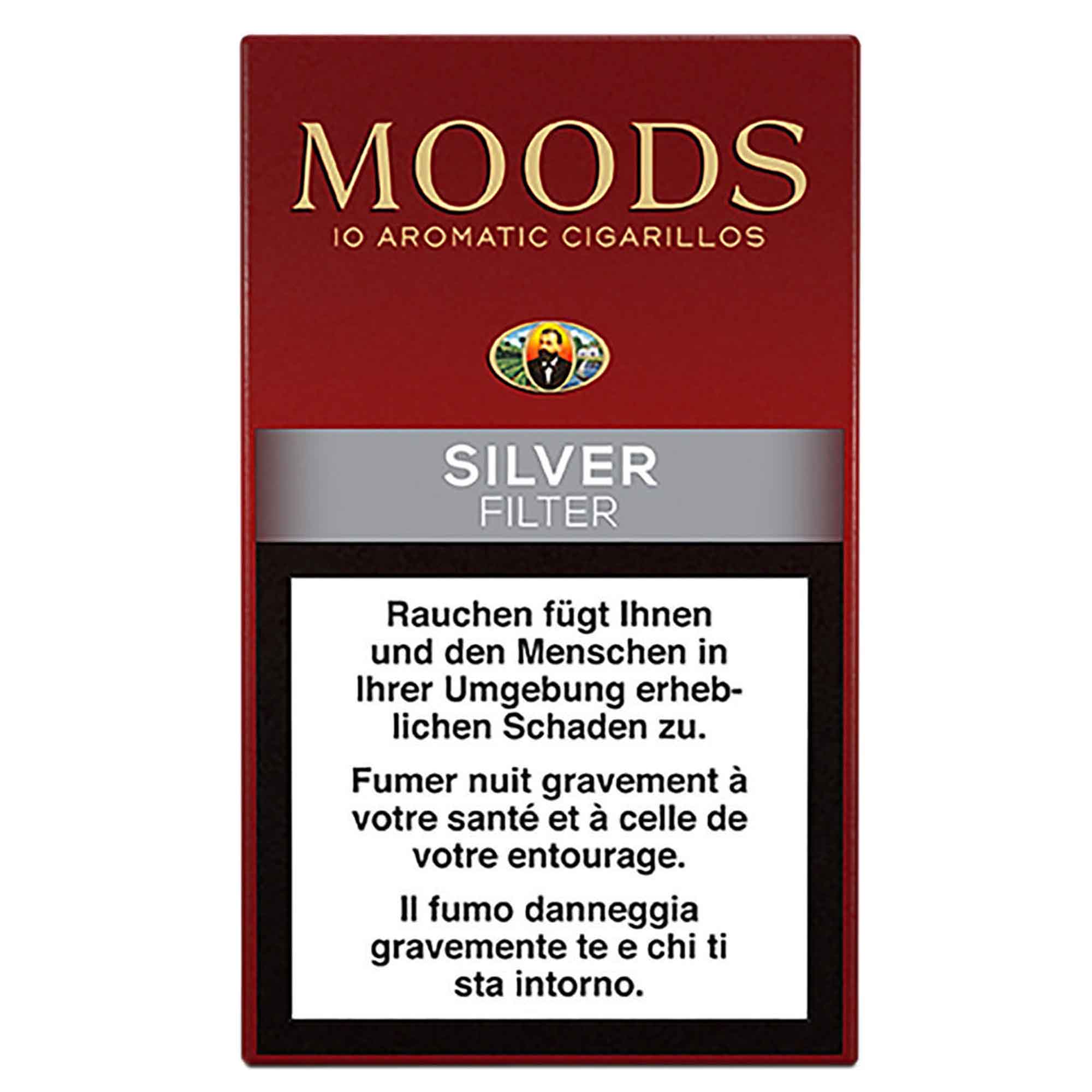 Dannemann Moods Silver - 10er Schachtel
