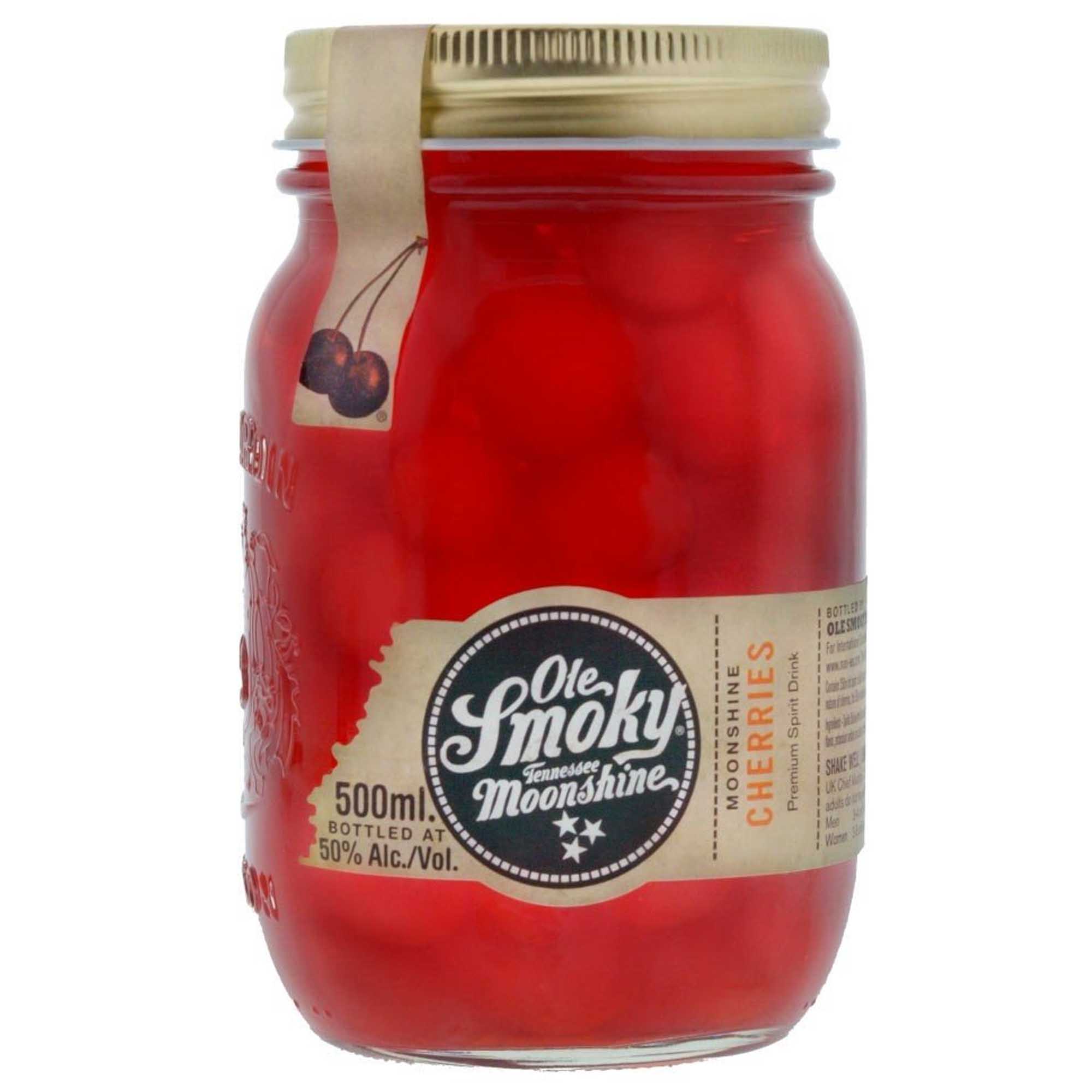 OleSmokyMoonshineCherries50cl Ole Smoky Moonshine Cherries 50cl