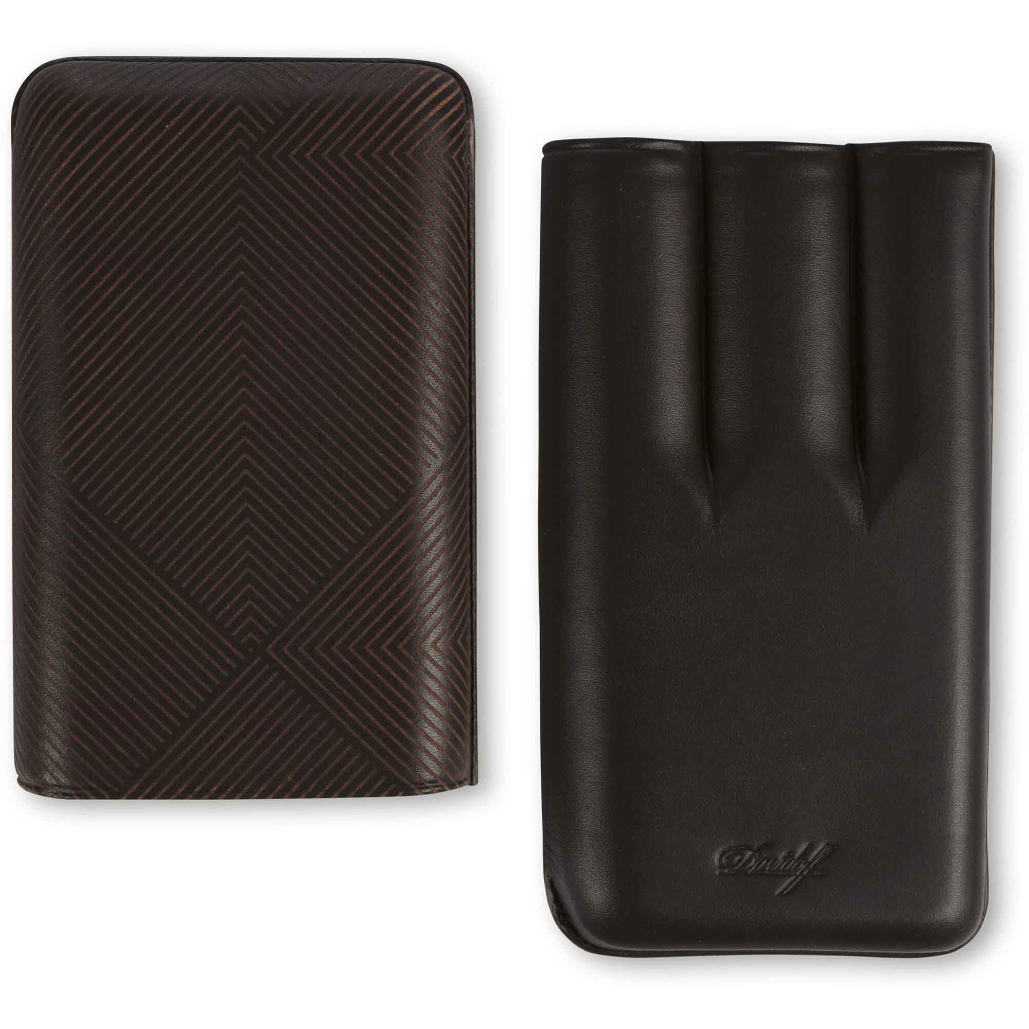 Astuccio per sigari Davidoff XL-3 Leaf marrone (105583)