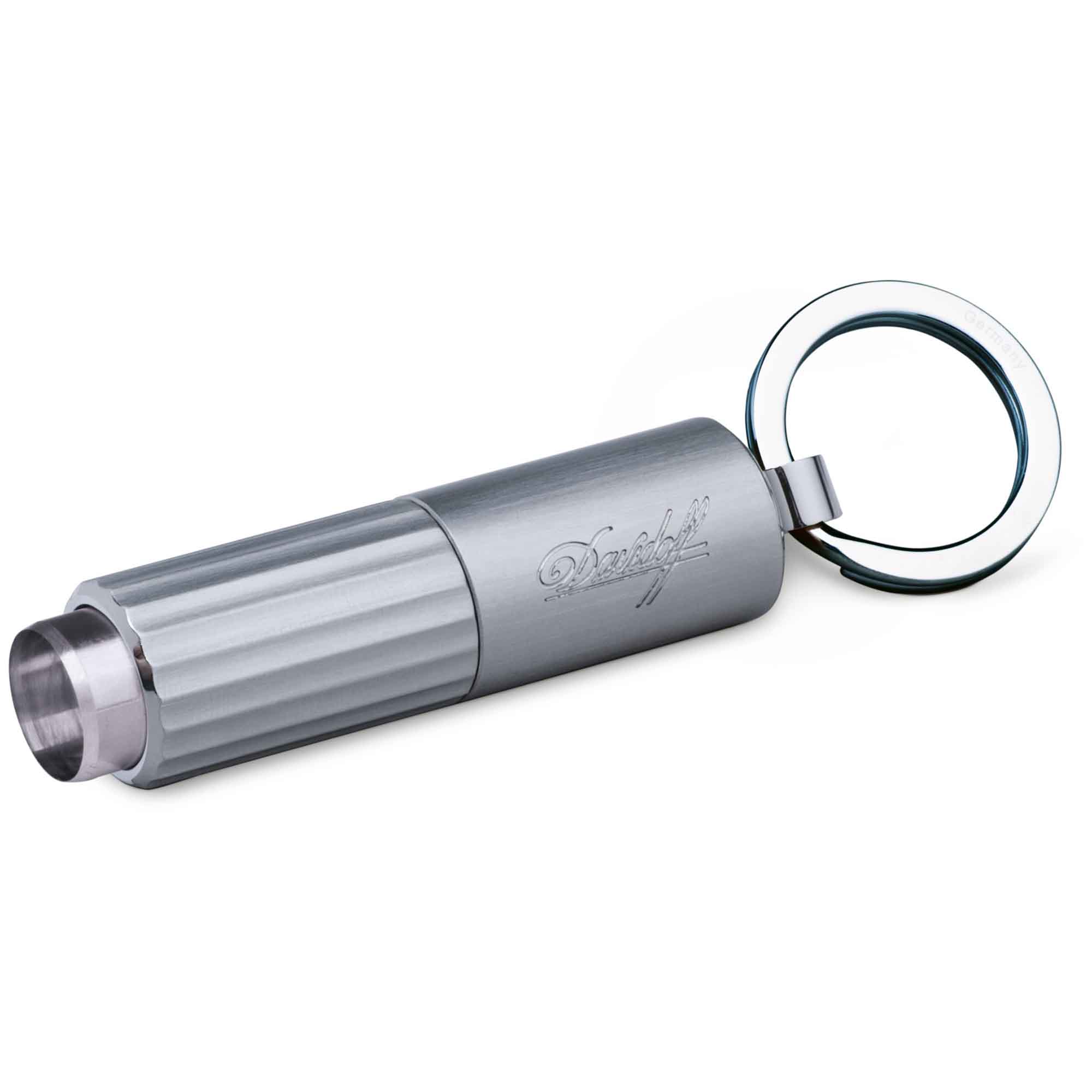 davidoff-zigarrenbohrer-stahl-100128-03 Trapano per sigari Davidoff DuoCut in acciaio inox spazzolato (100128)