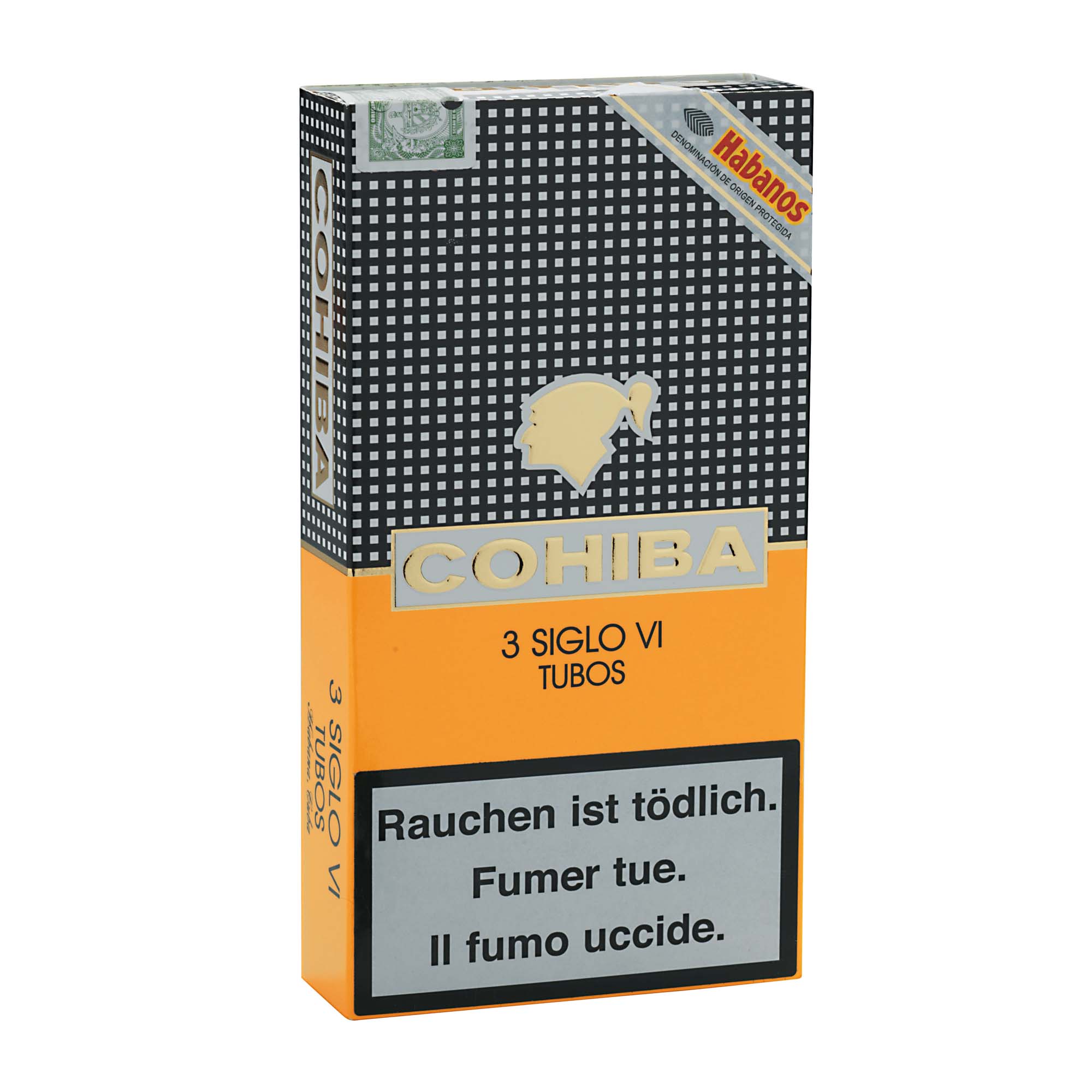 CohibaSigloVIAT_3 Cigares Cohiba Linea 1492 Siglo VI Tubos