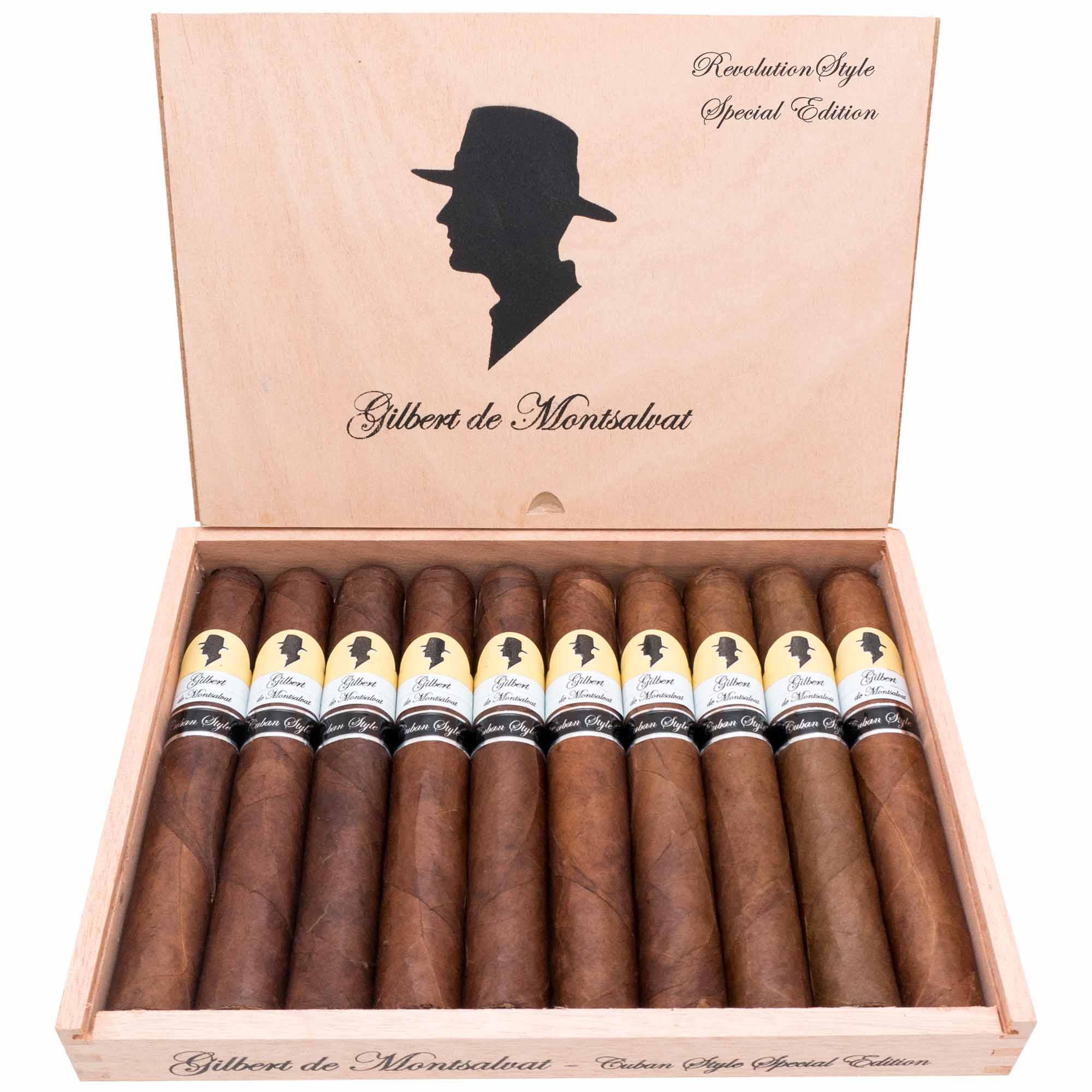 gilbertrevolutionstylespecialedition10s Gilbert de Montsalvat Cuban Style - Boîte de 10