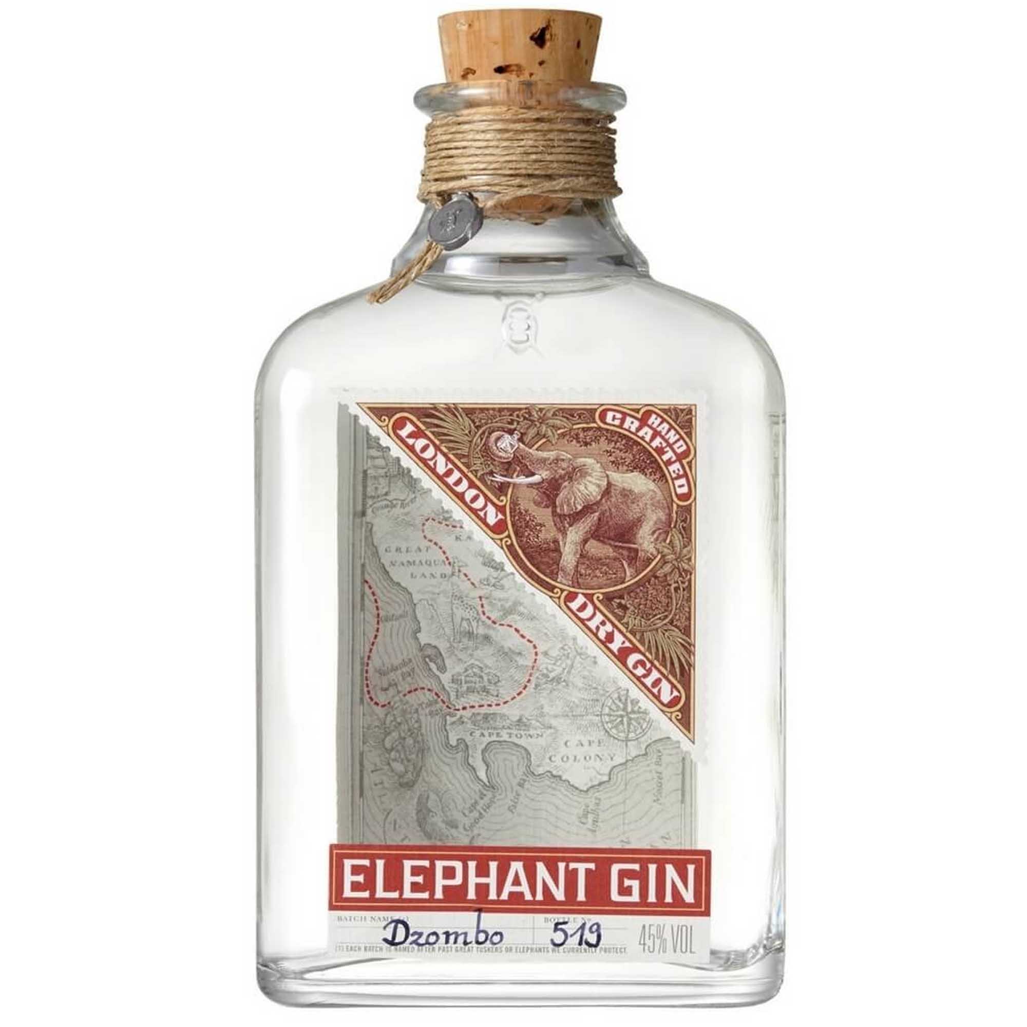 elephantlondondrygin50cl01 Elephant London Dry Gin 50cl