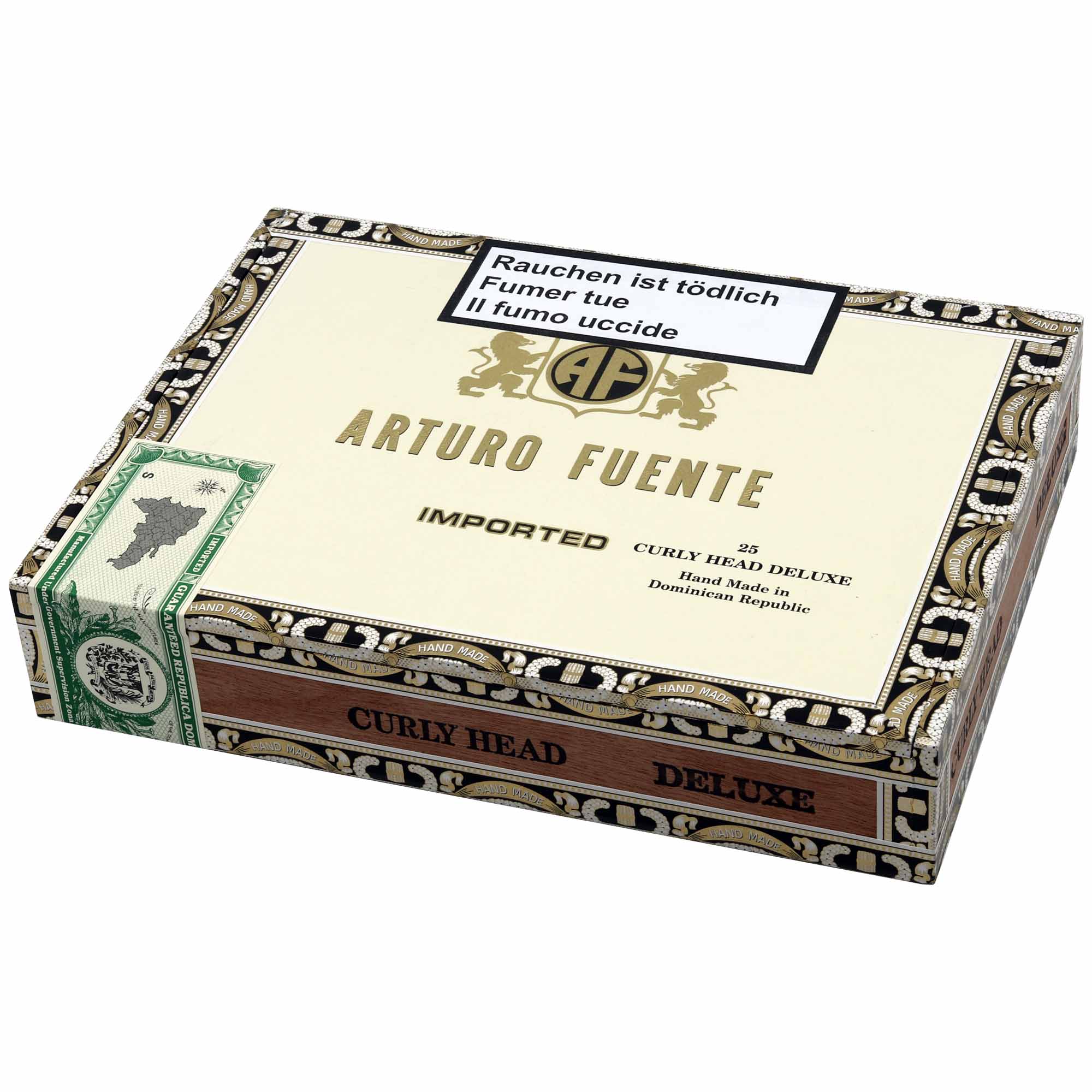 a-fuente-classic-natural-curly-head-25s Arturo Fuente Classic Curly Head (de Luxe) Natural