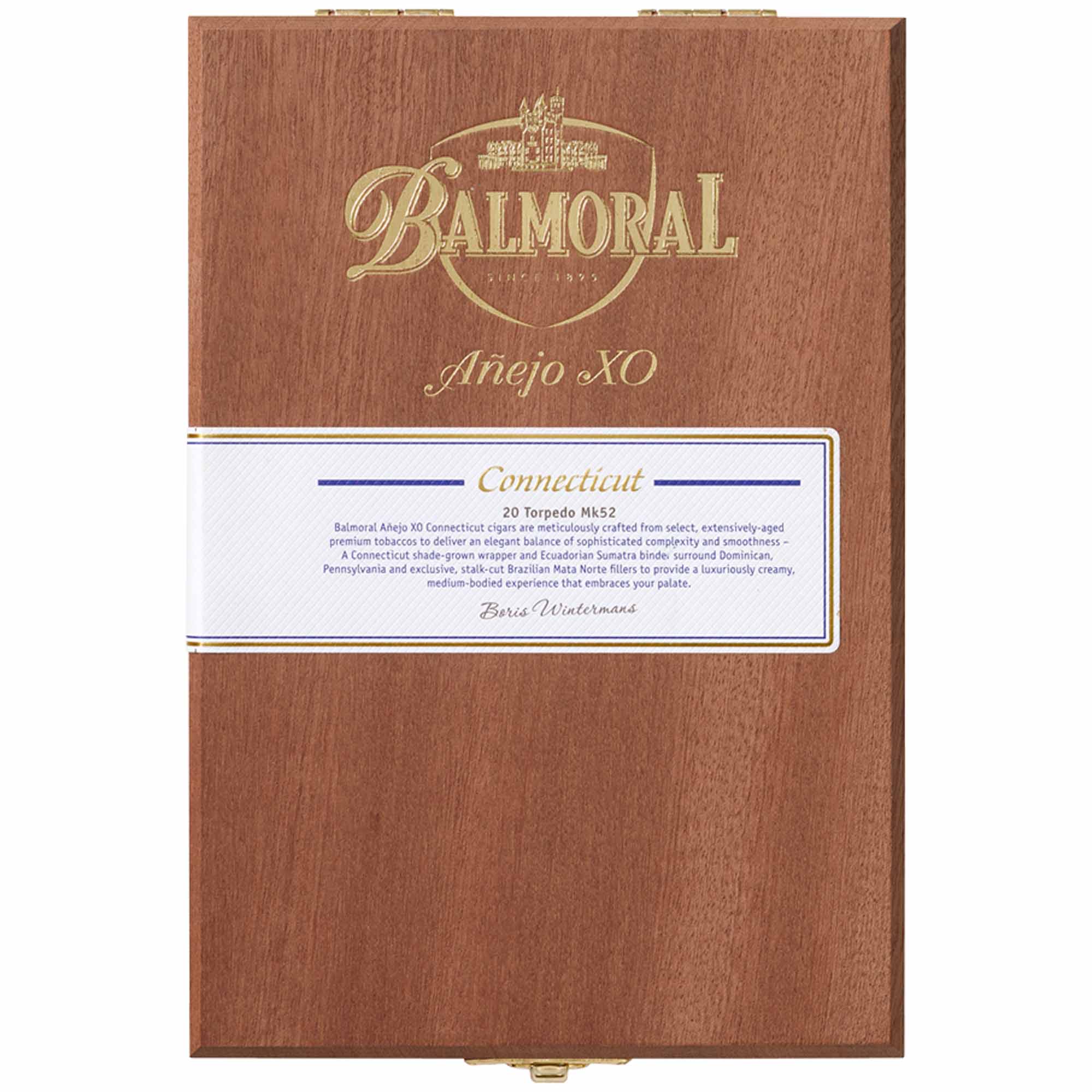 balmoral-anejo-xo-connecticut-torpdeo-20s Balmoral Añejo XO Torpedo Connecticut MK 52