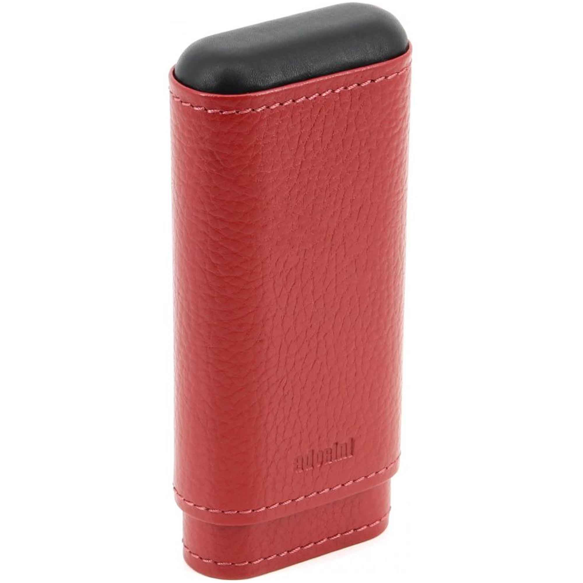 adorini-etui-rot-3er-01 Portasigari Adorini per 3 sigari in pelle Magma Red (12807)