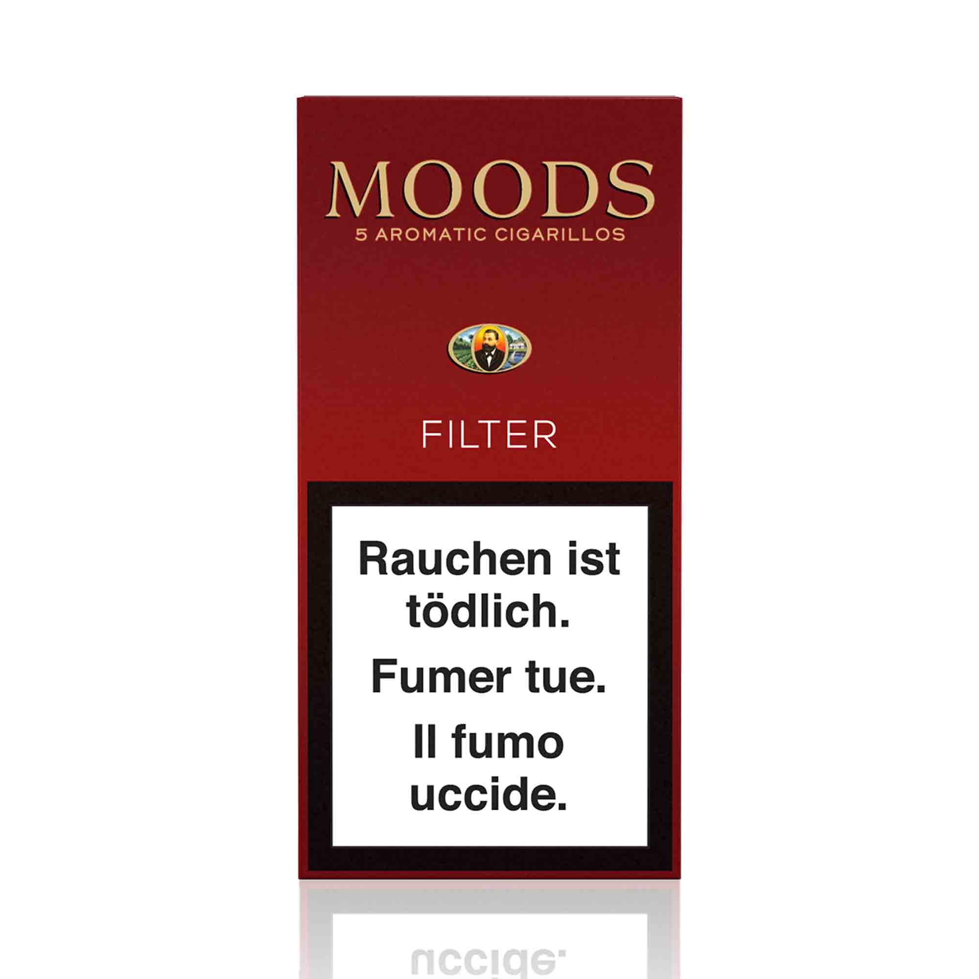 Dannemann Moods Filter, confezione da 5 Dannemann Moods Filter, confezione da 5