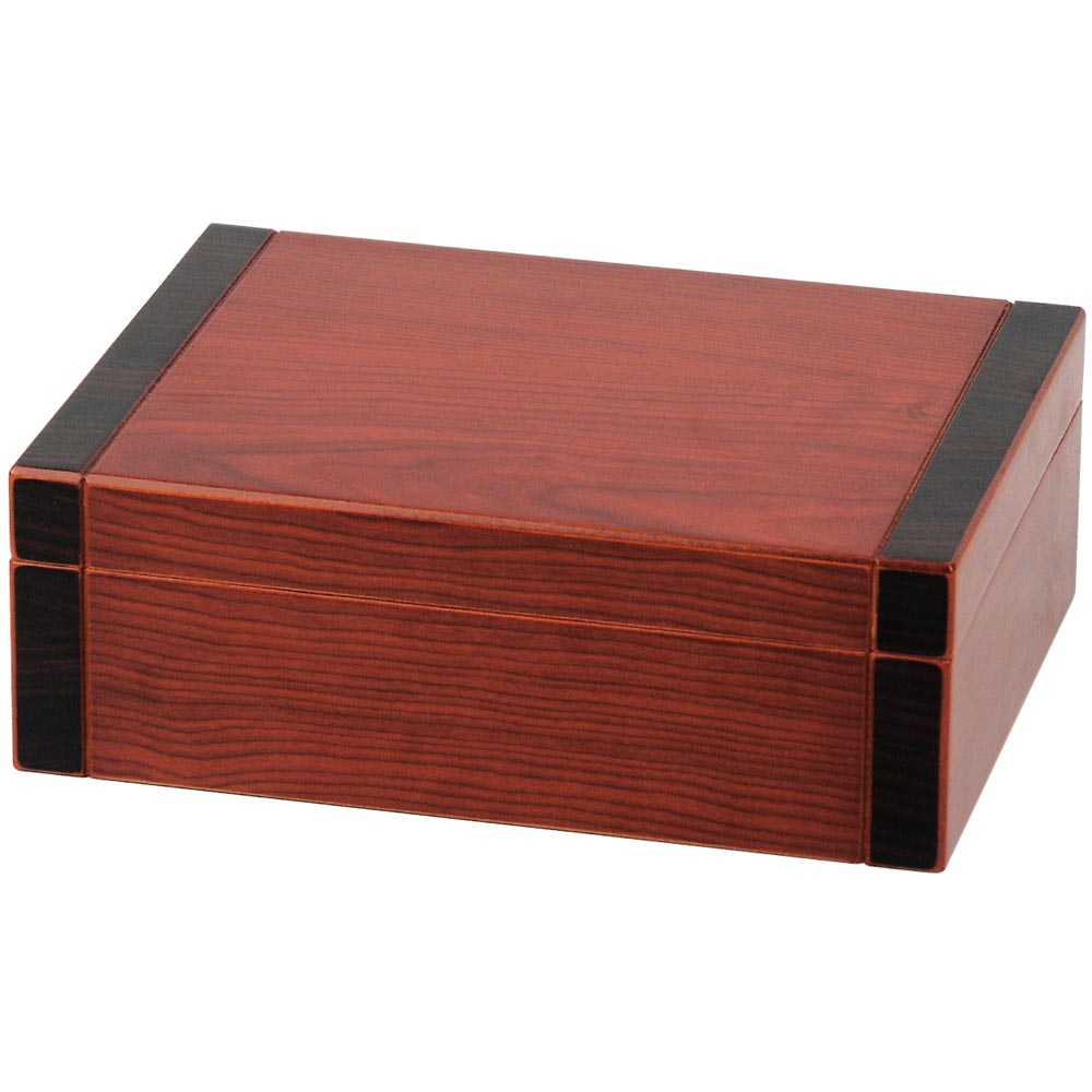 humidorset_holz_braun_01 Einsteiger- Set Schwarz/Braun mit 8 kubanischen Zigarren