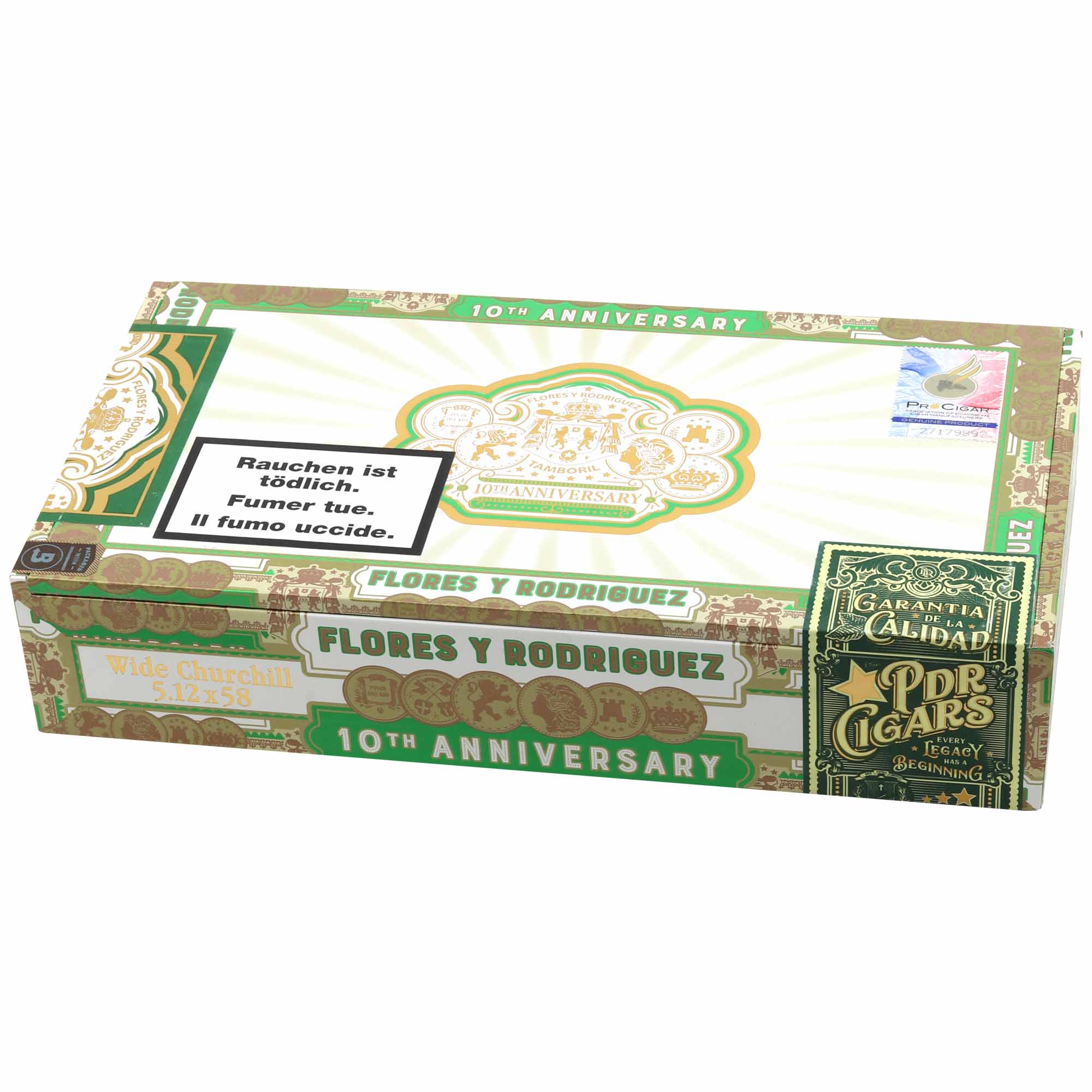Flores y Rodriguez 10th Anniversary Wide Churchill